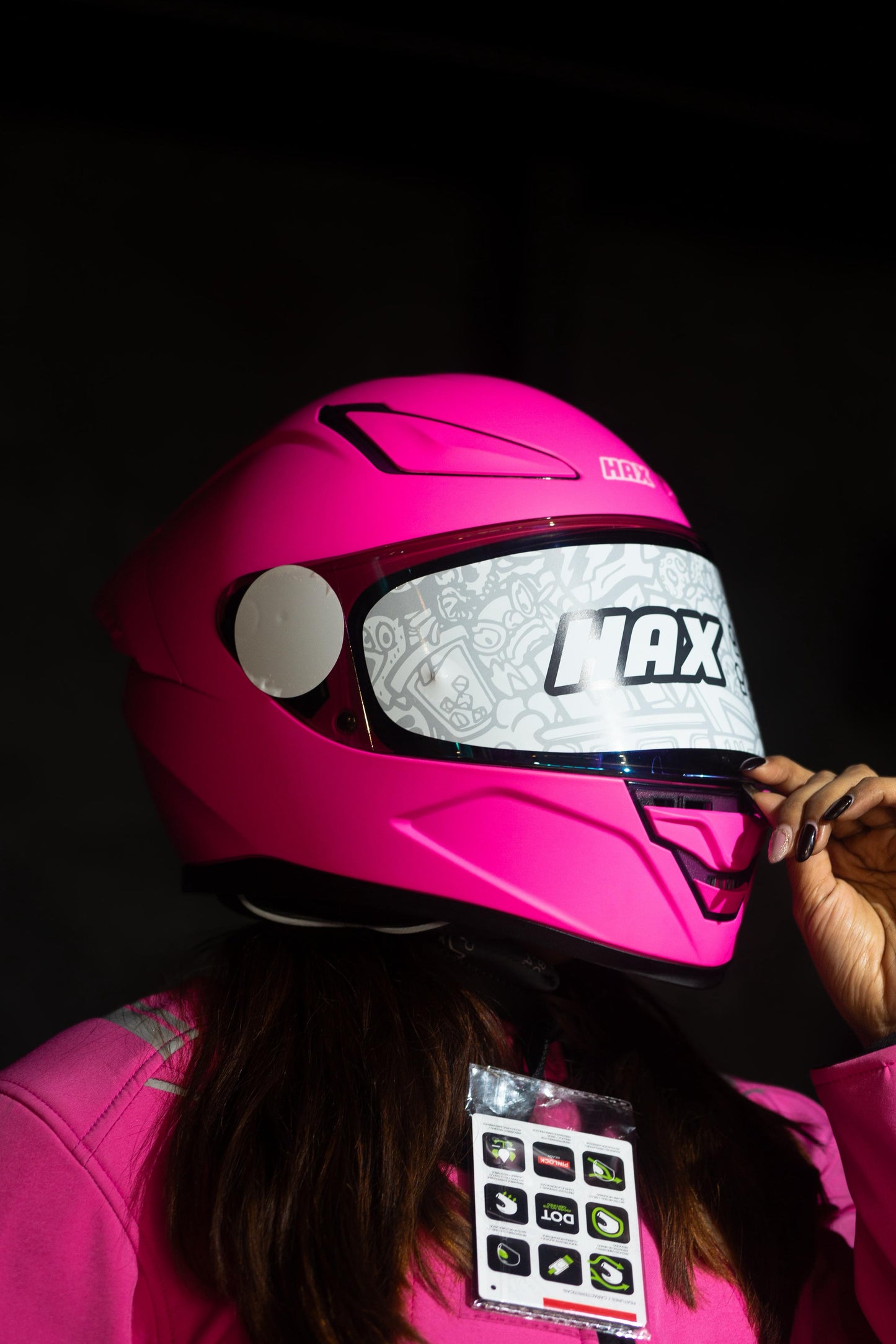 CASCO HAX SOLID ROSA MATE