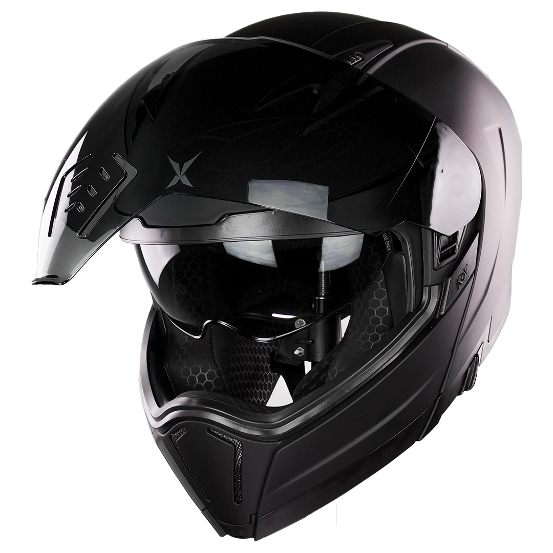 CASCO KOV LATIN X NEGRO MATE