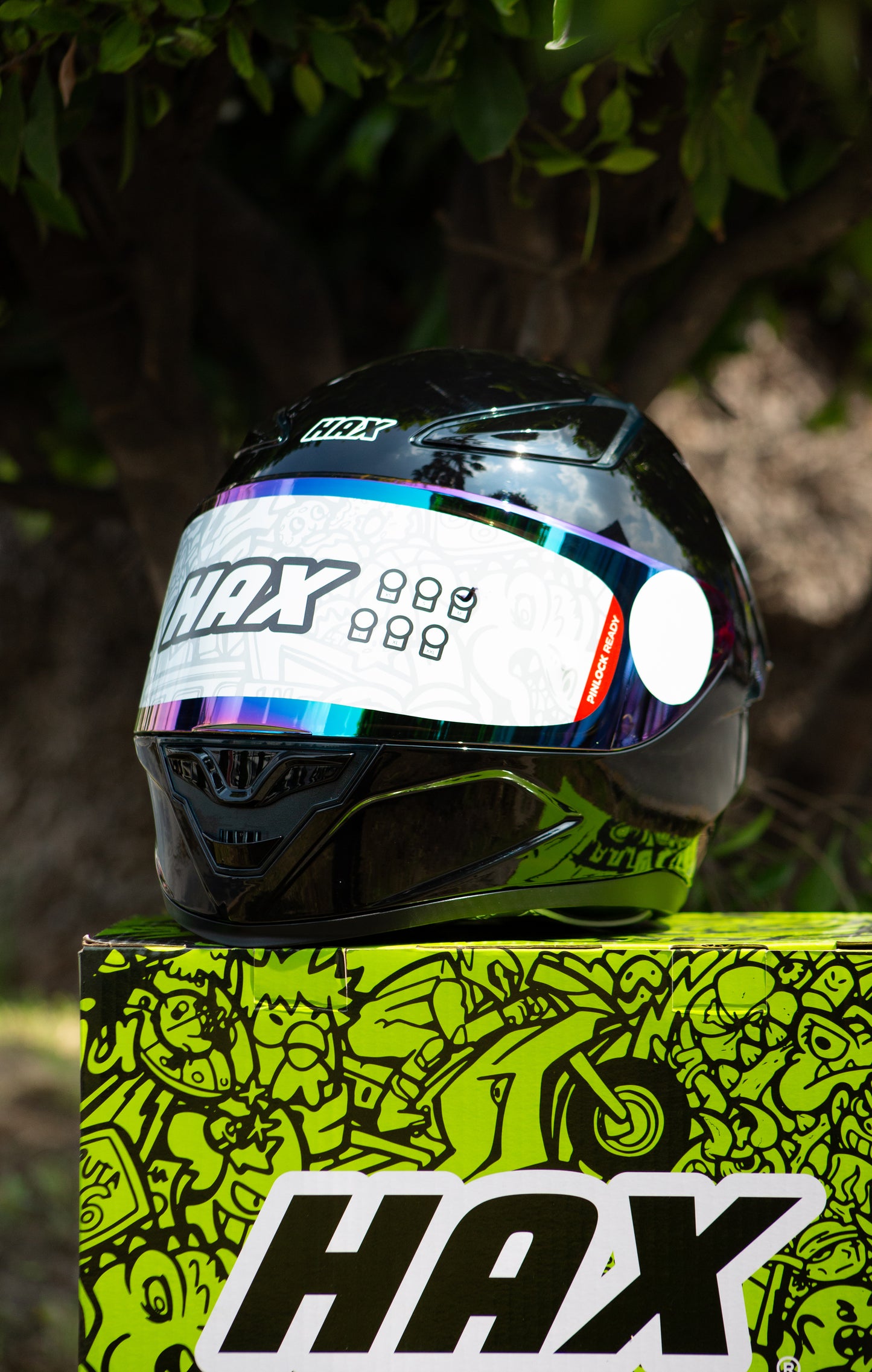 CASCO HAX ONIX SOLID NEGRO