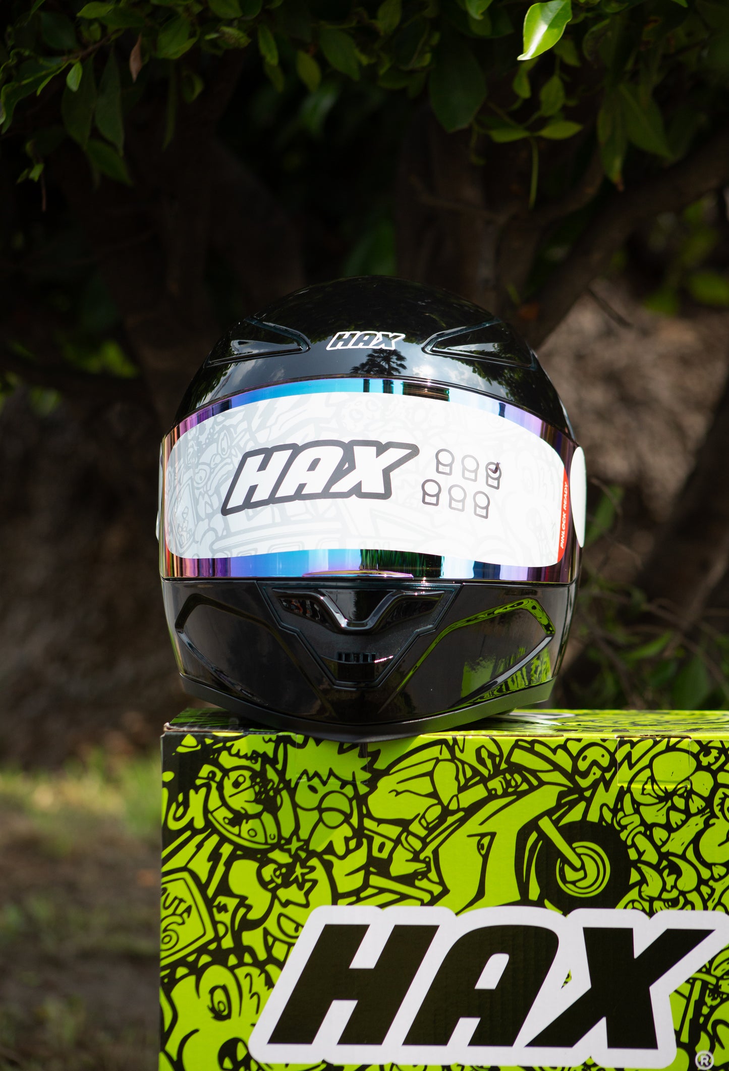 CASCO HAX ONIX SOLID NEGRO