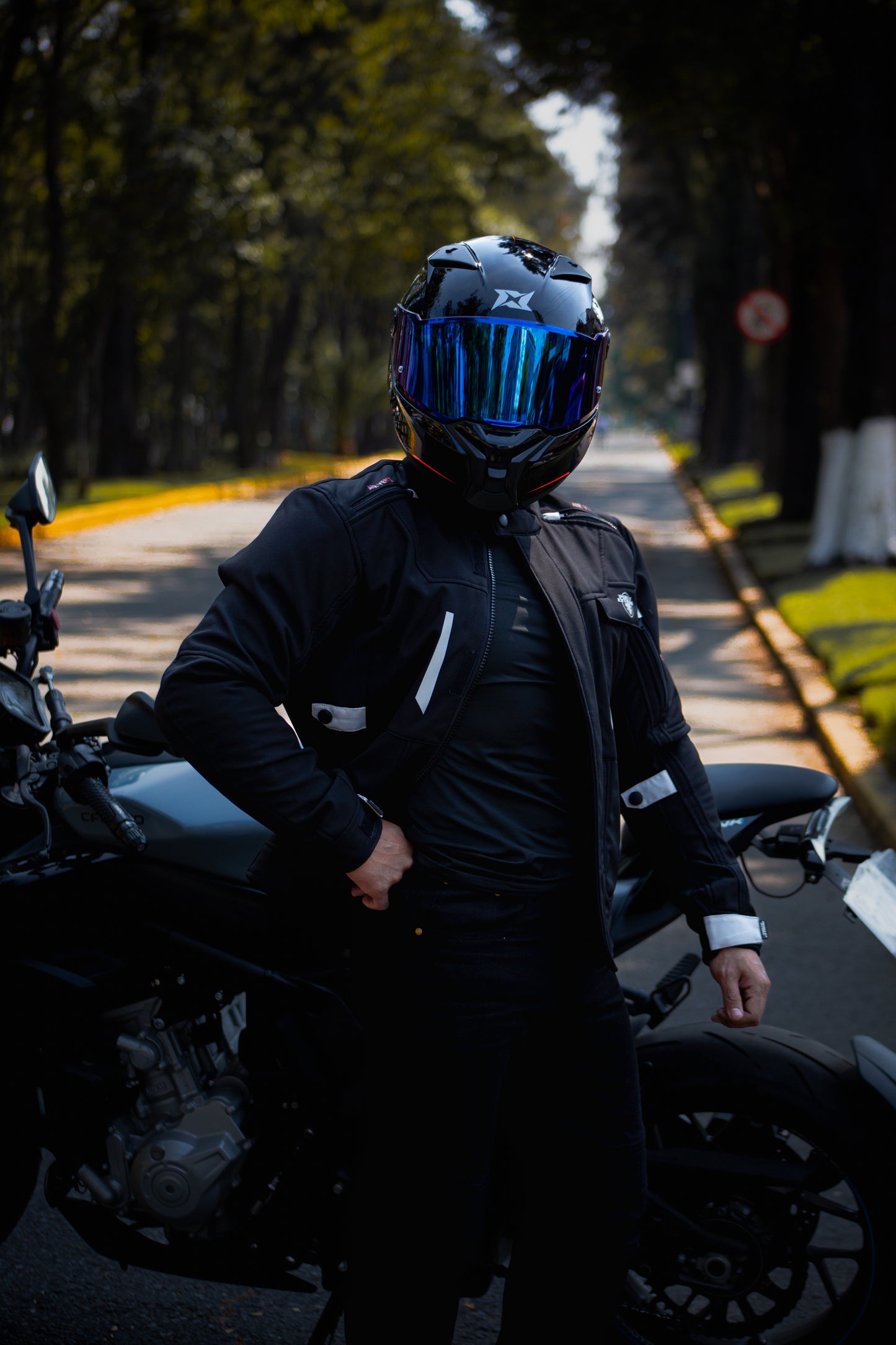 Chamarra Punto Extremo Nordic Impermeable Negro