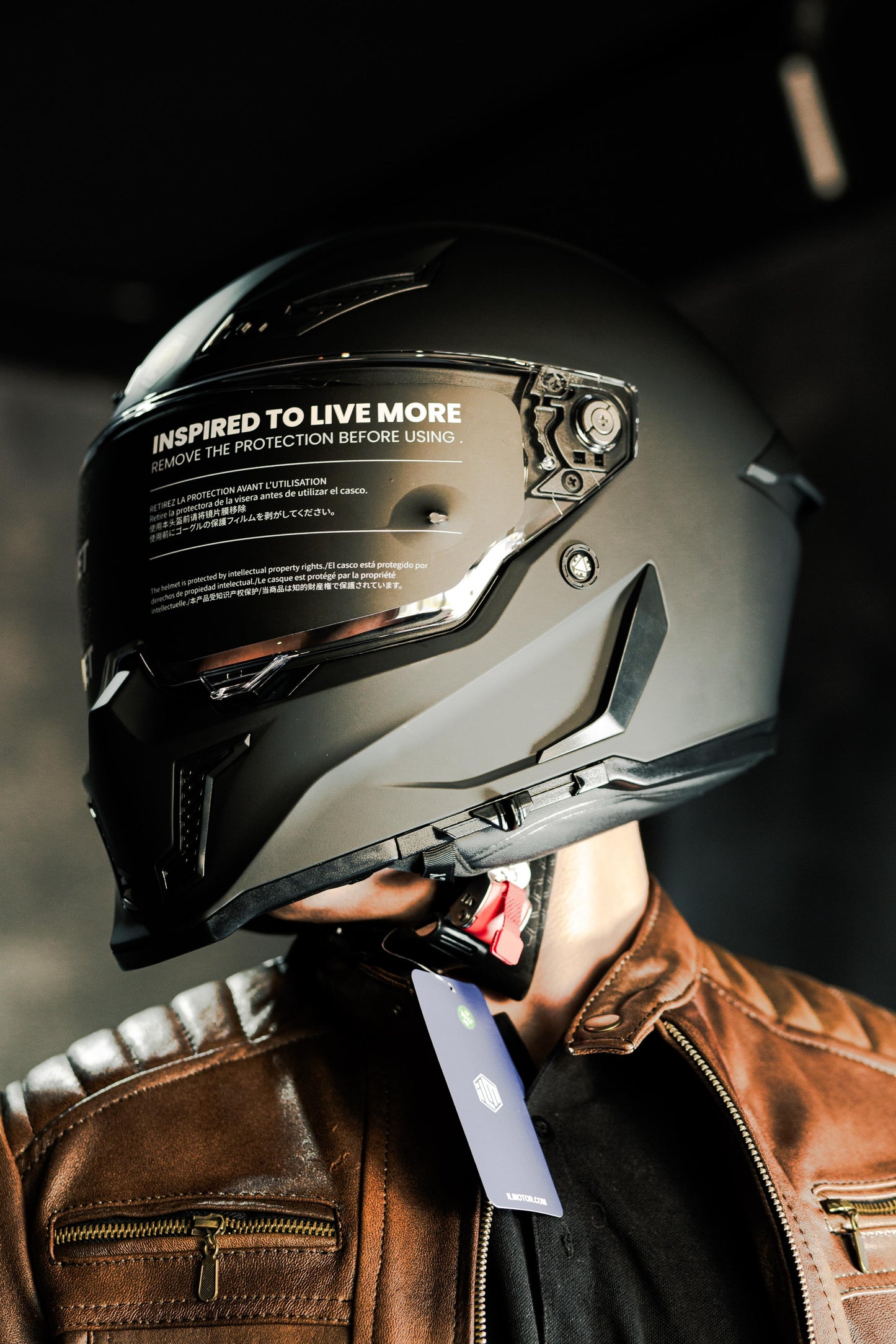Casco ILM Vendetta MF509 Negro Matte
