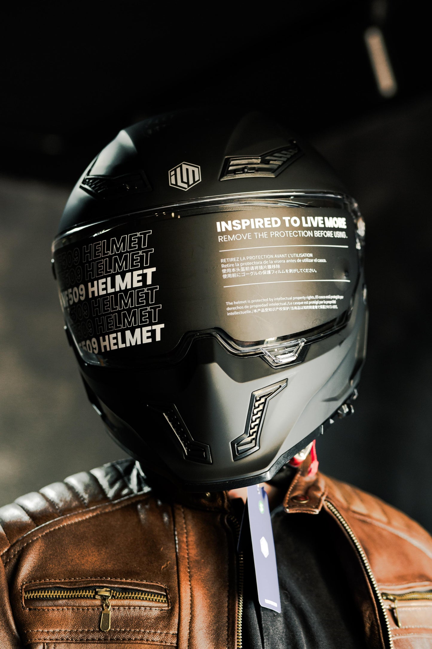 Casco ILM Vendetta MF509 Negro Matte