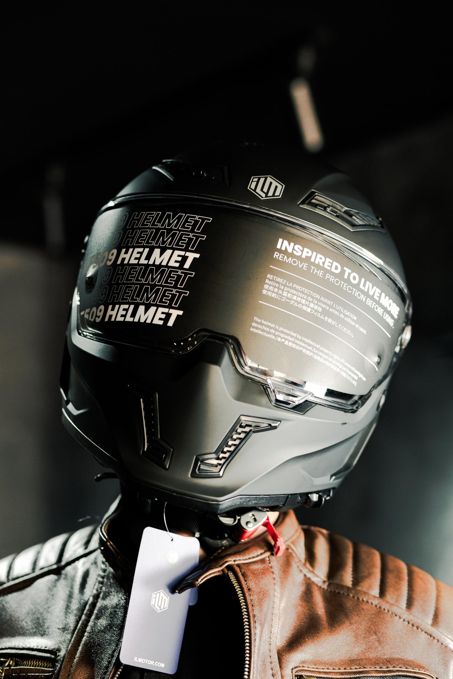 Casco ILM Vendetta MF509 Negro Matte
