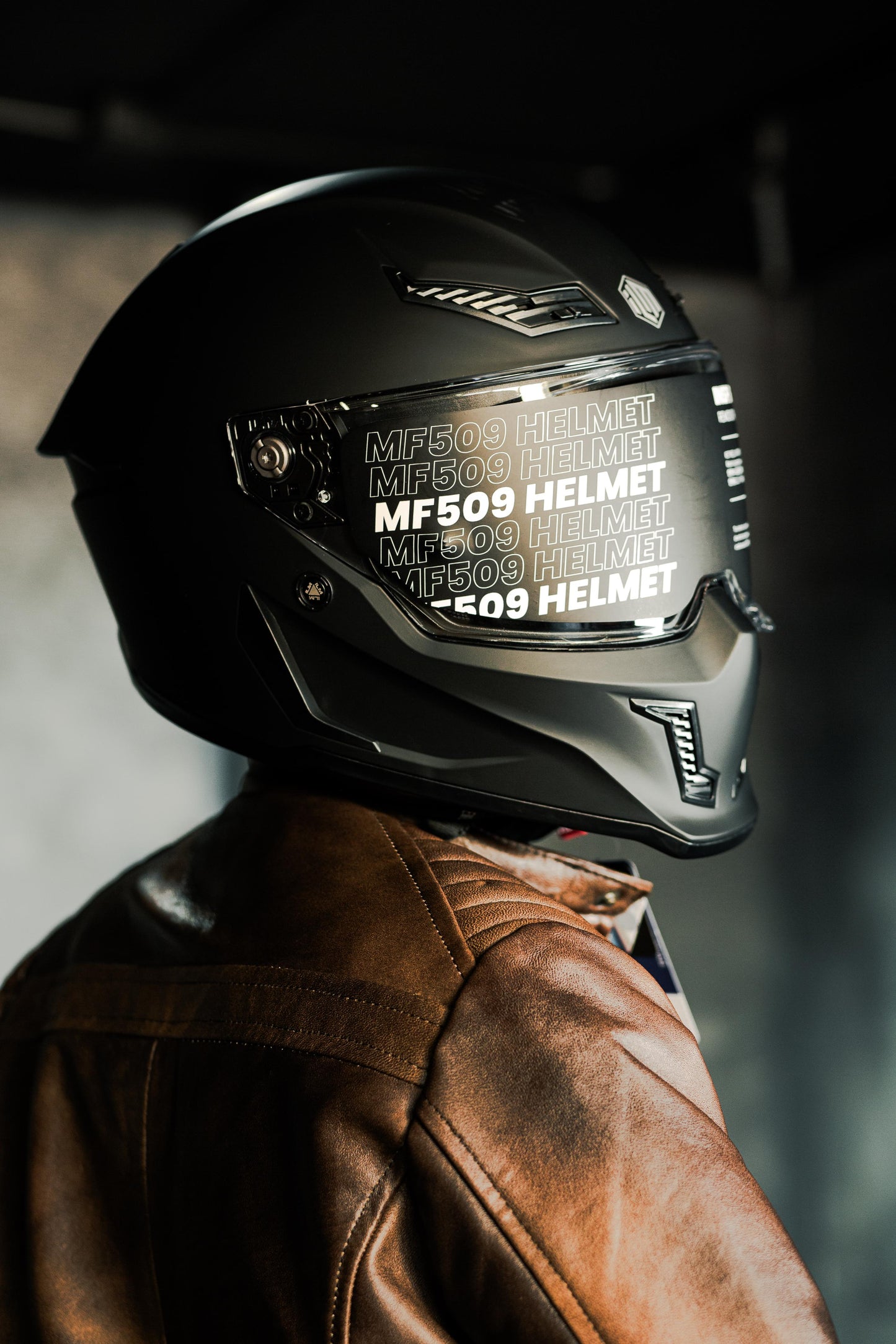 Casco ILM Vendetta MF509 Negro Matte