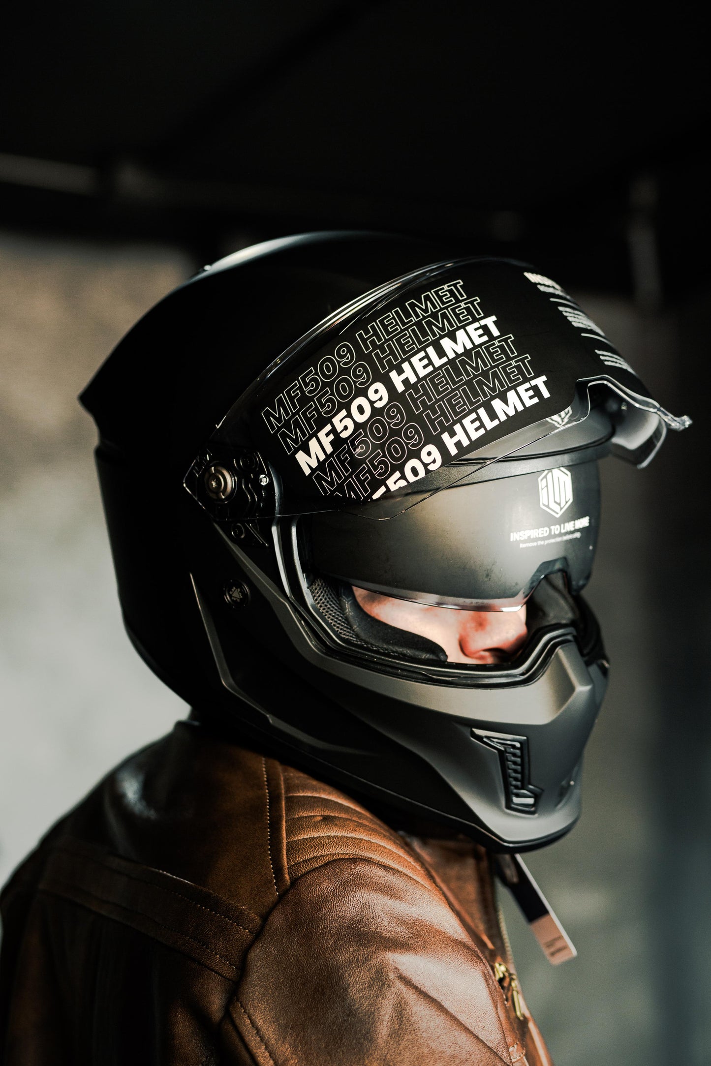 Casco ILM Vendetta MF509 Negro Matte