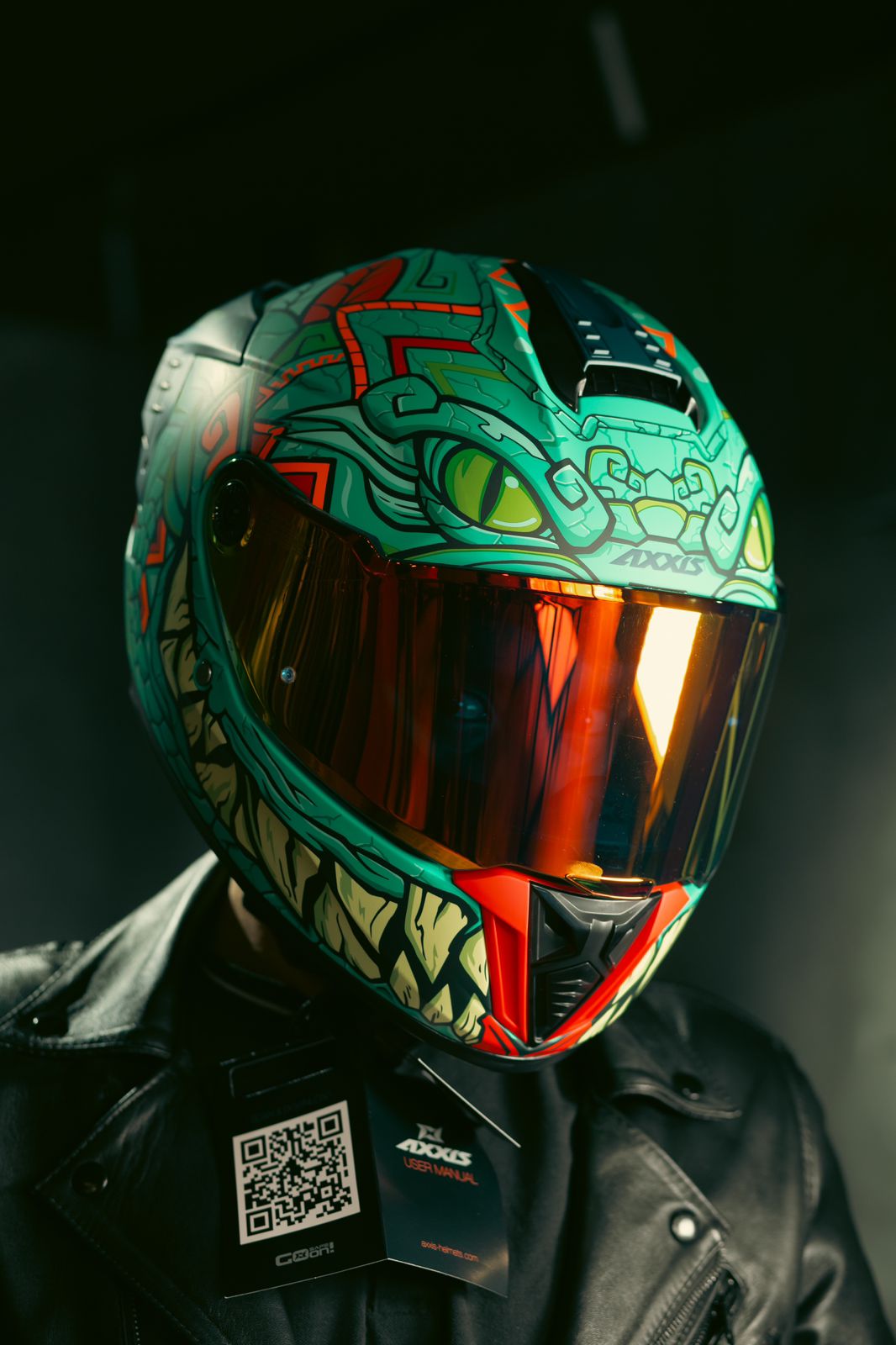 Casco Integral Axxis Hawk ¡ay Güey! Balam + Pinlock