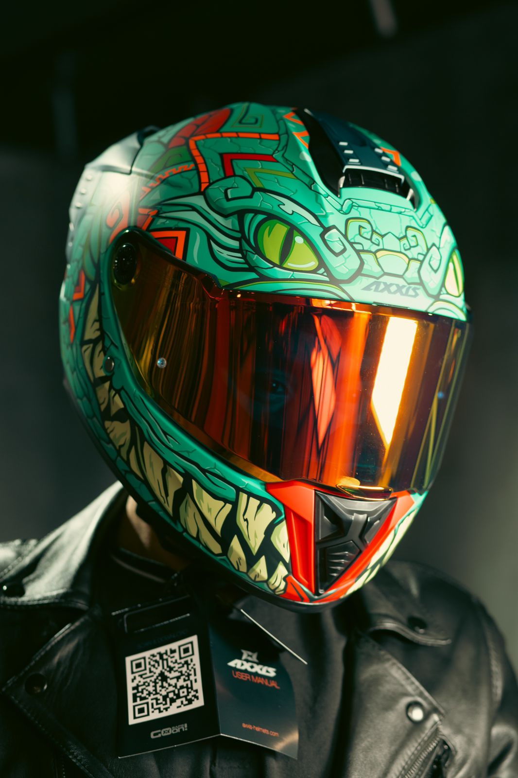 Casco Integral Axxis Hawk ¡ay Güey! Balam + Pinlock