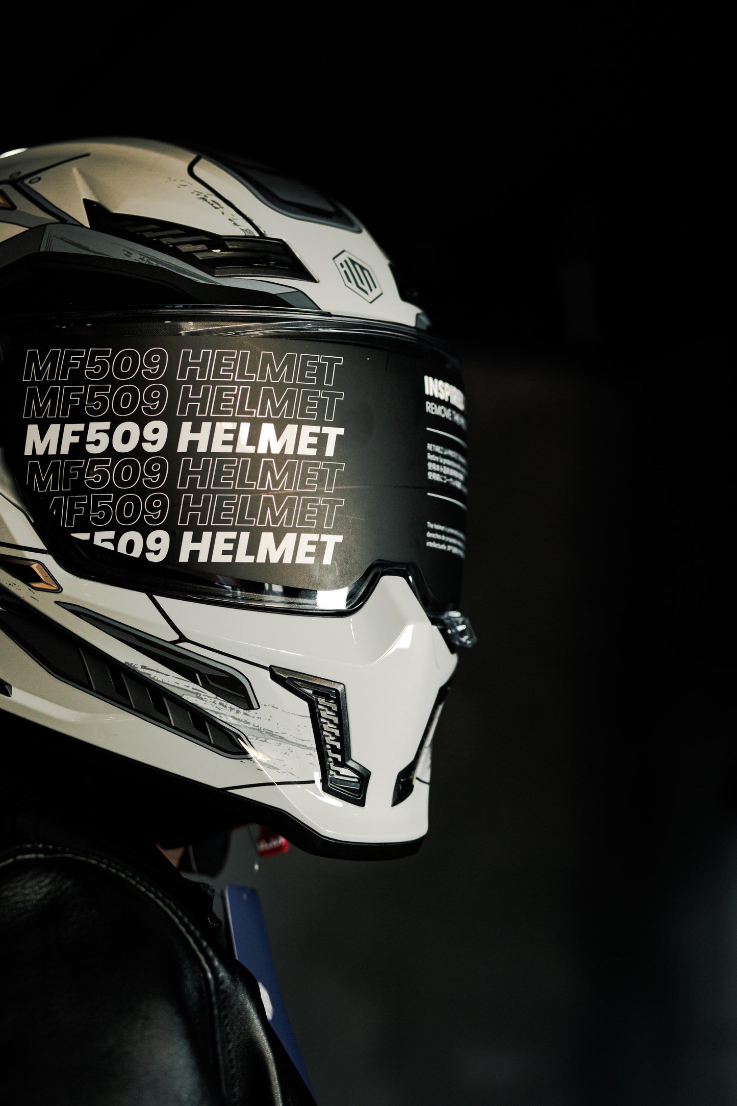 Casco Para Moto Ilm Vendetta Mf509 Cyborg Gris