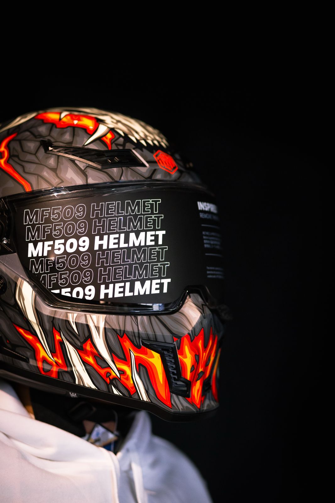 Casco Integral ILM Vendetta Mf509 Para Moto Day 1