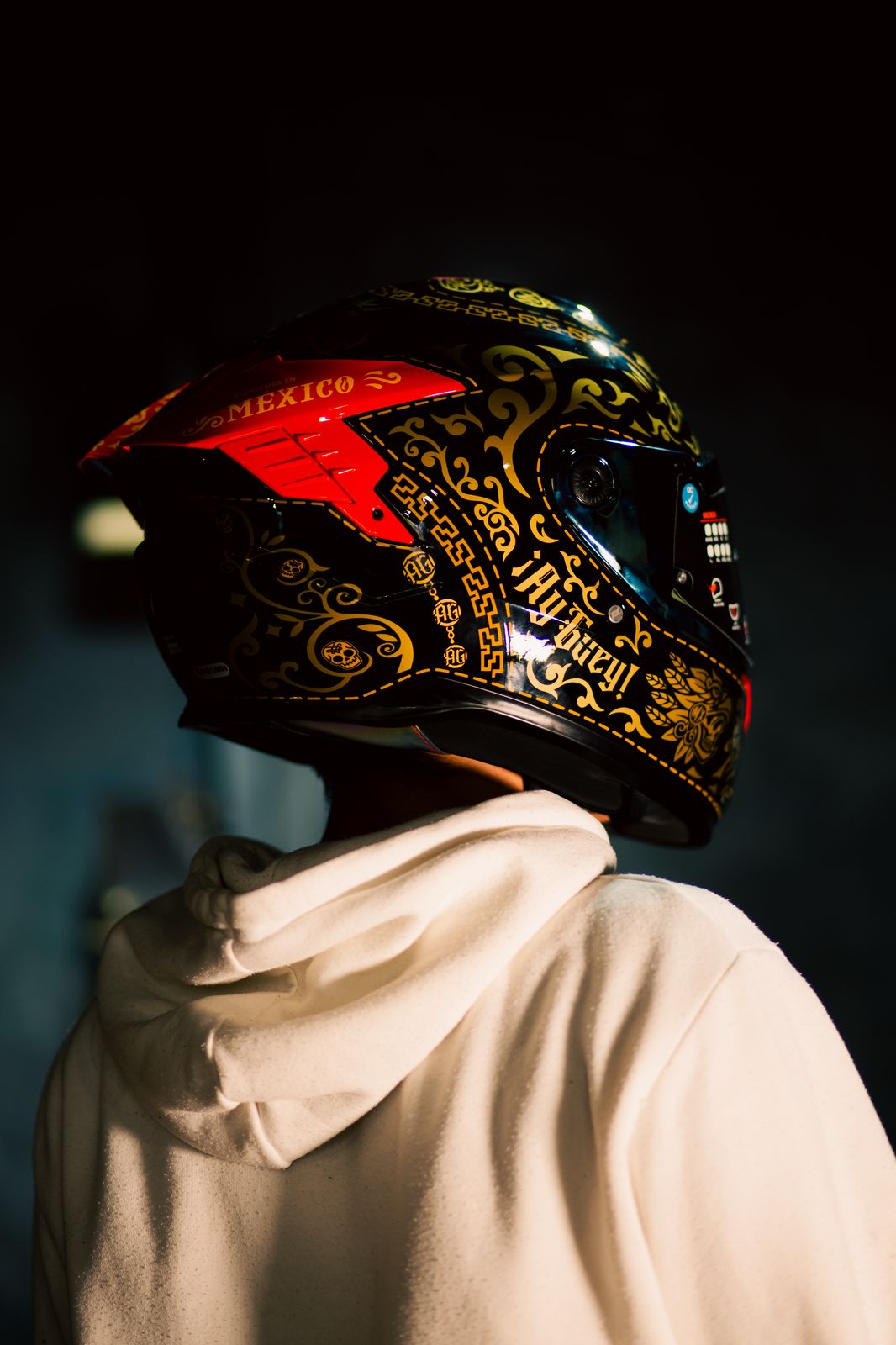 Casco Integral Axxis Hawk Ay Güey Con Pinlock MARIACHI