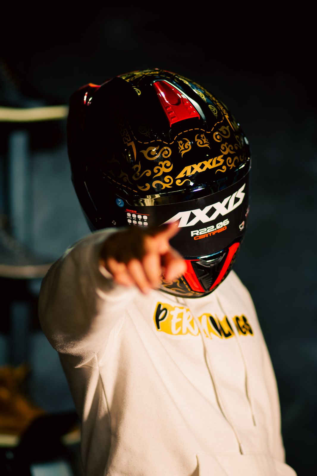 Casco Integral Axxis Hawk Ay Güey Con Pinlock MARIACHI