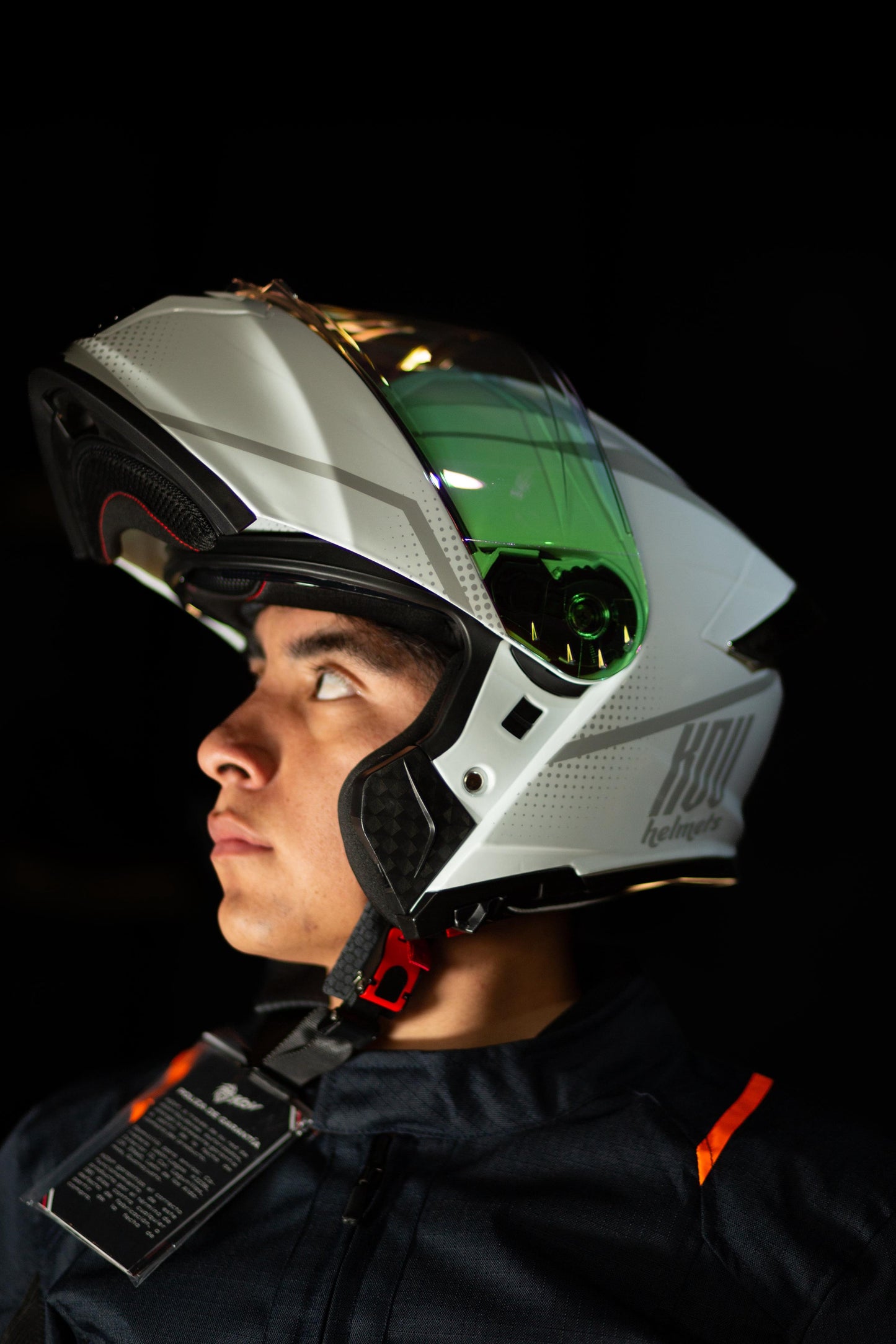 CASCO THUNDER WAVES BLANCO