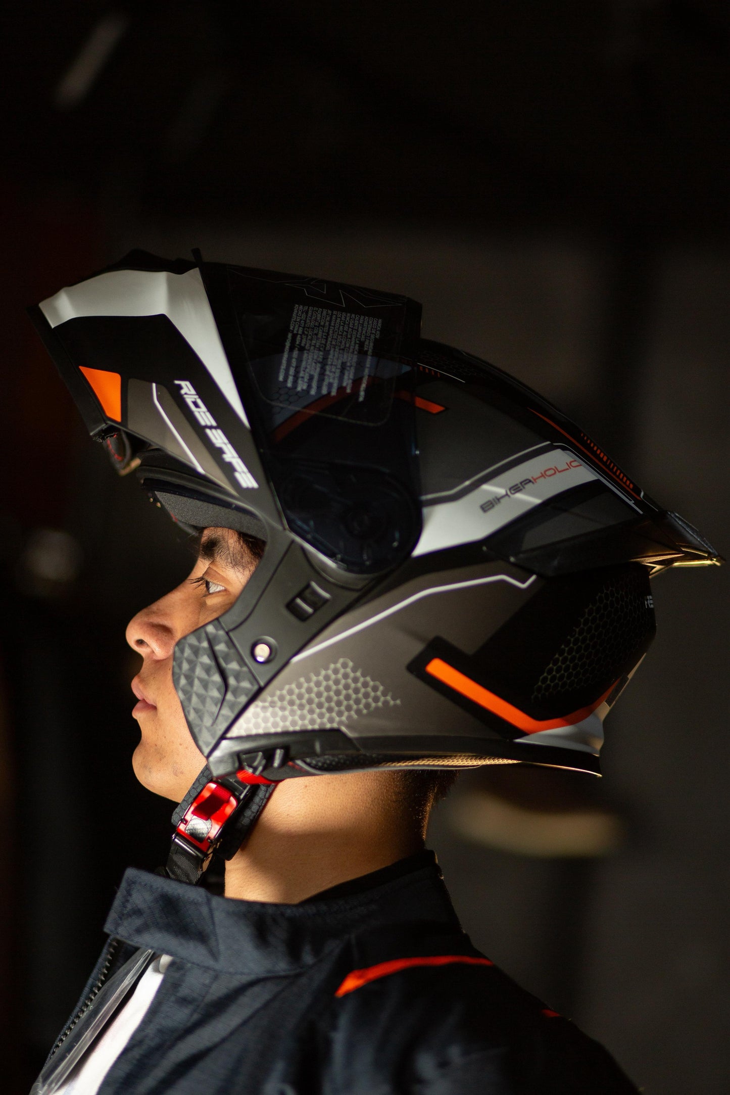 CASCO THUNDER REVENGE NARANJA