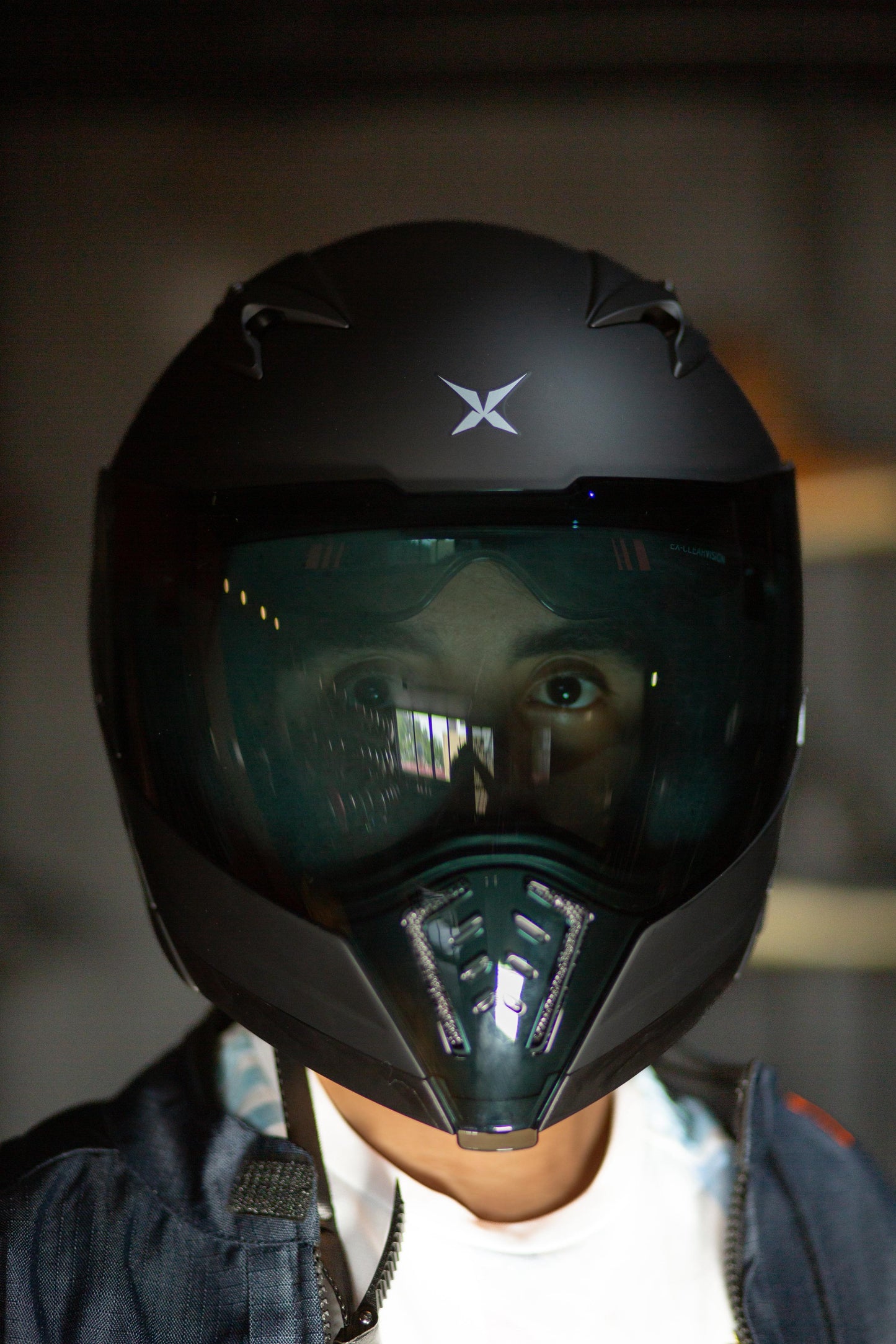 CASCO KOV LATIN X NEGRO MATE