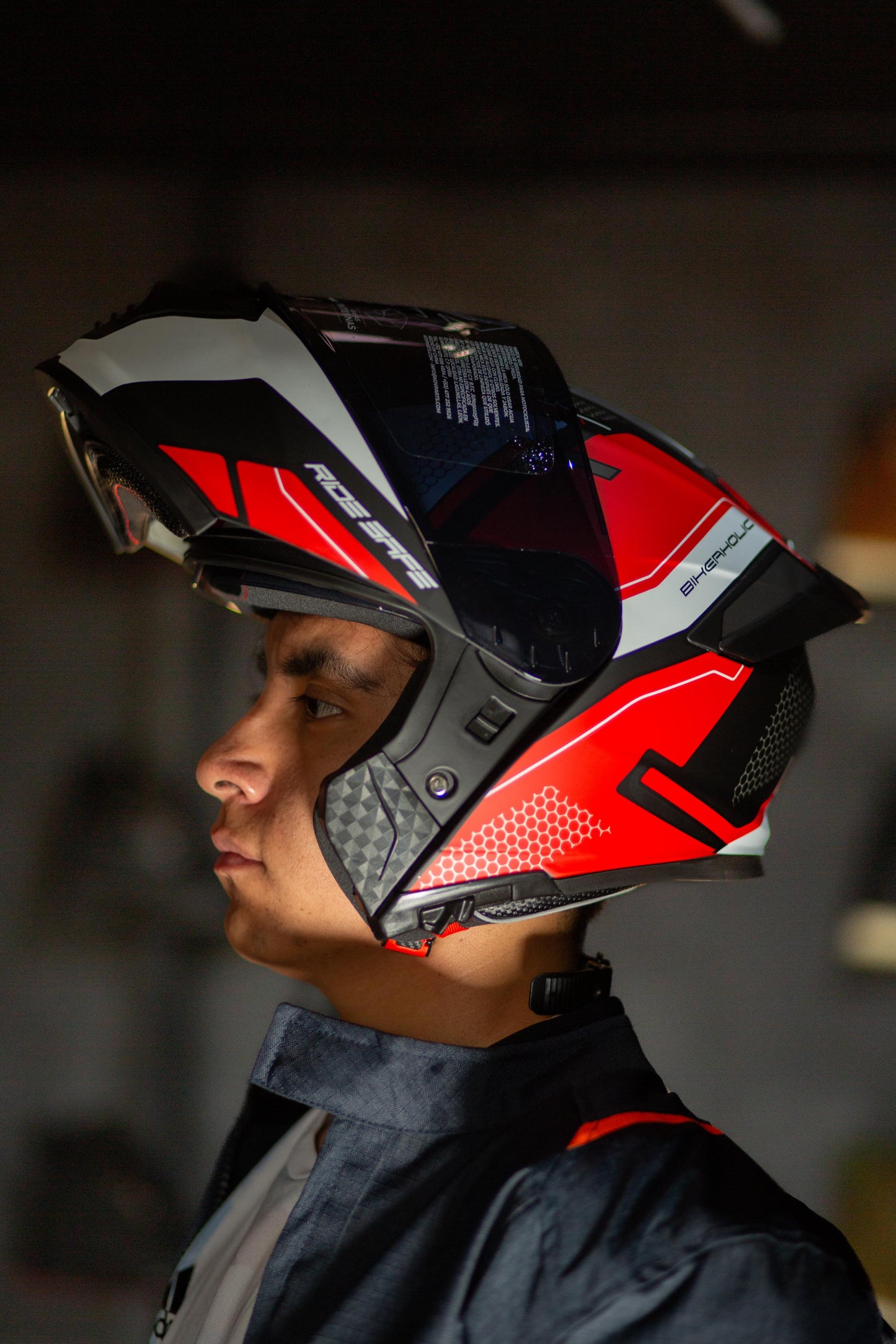 CASCO THUNDER REVENGE ROJO