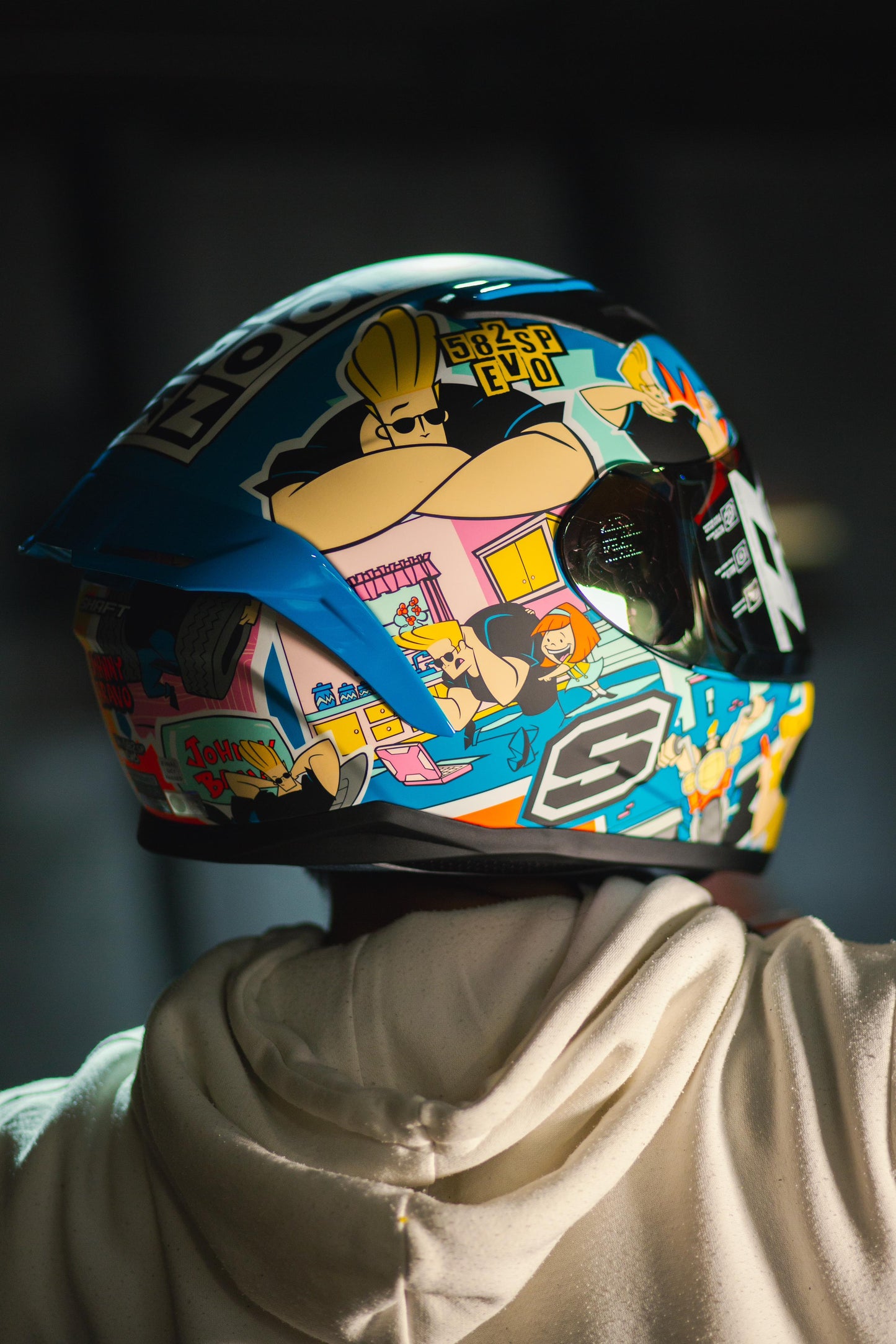 Casco Shaft Jhonny Bravo
