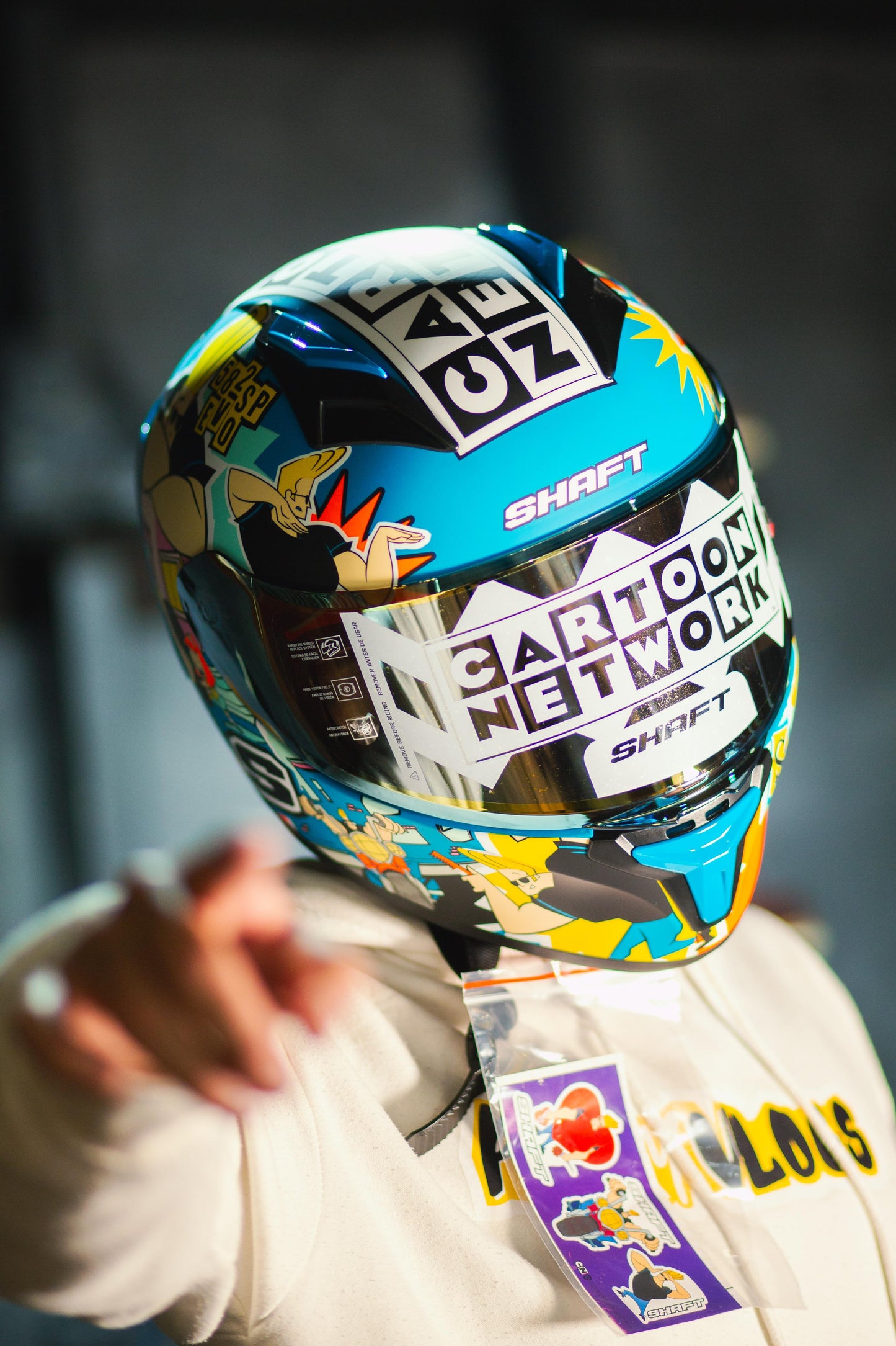 Casco Shaft Jhonny Bravo