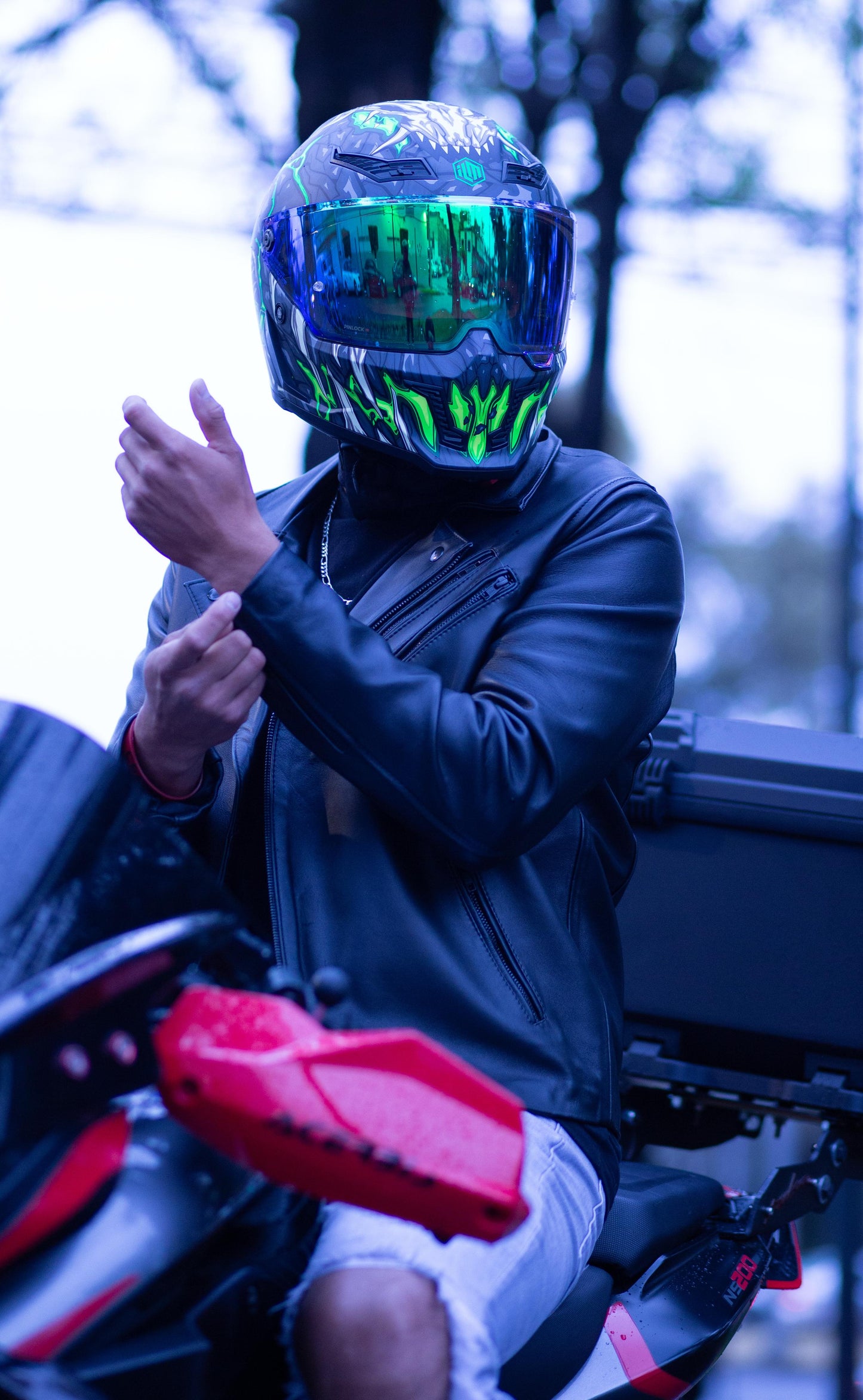 CHAMARRA ROCKERA CABALLERO