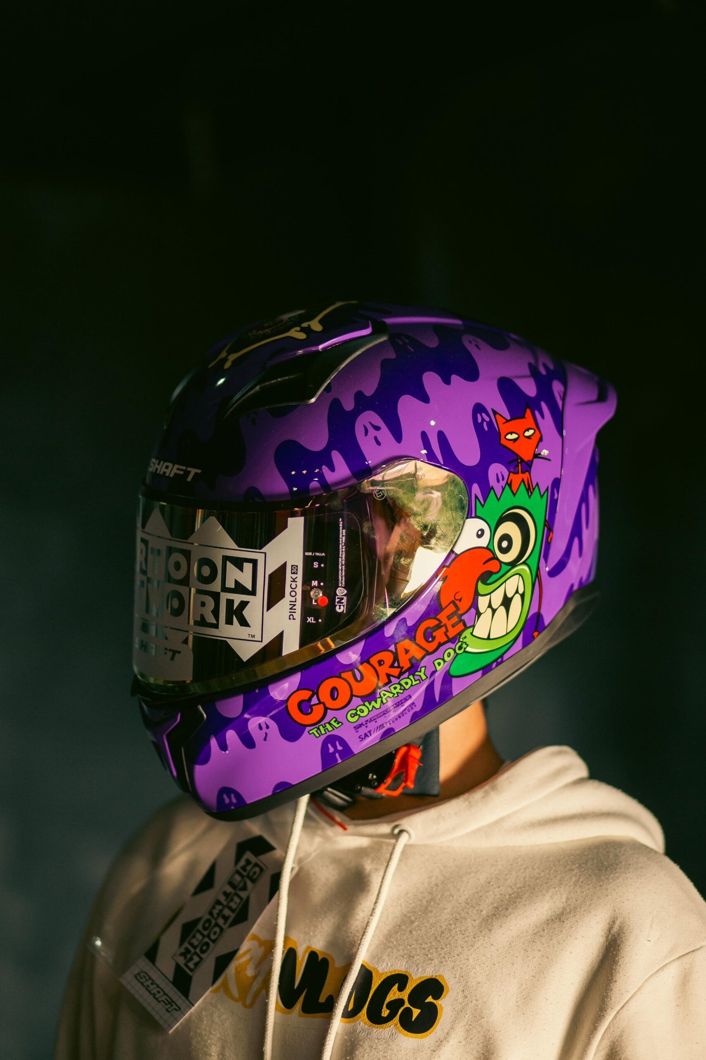 Casco Shaft Coraje El Perro Cobarde