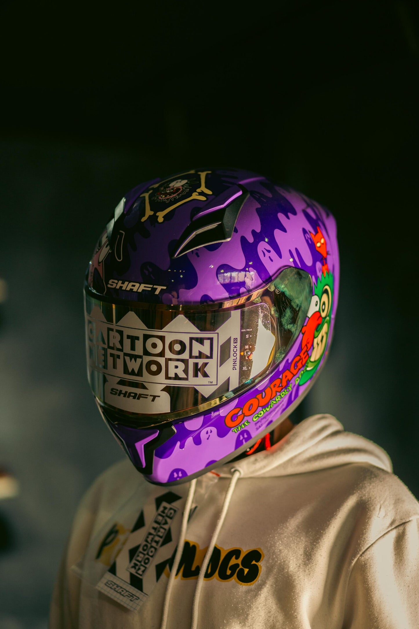 Casco Shaft Coraje El Perro Cobarde