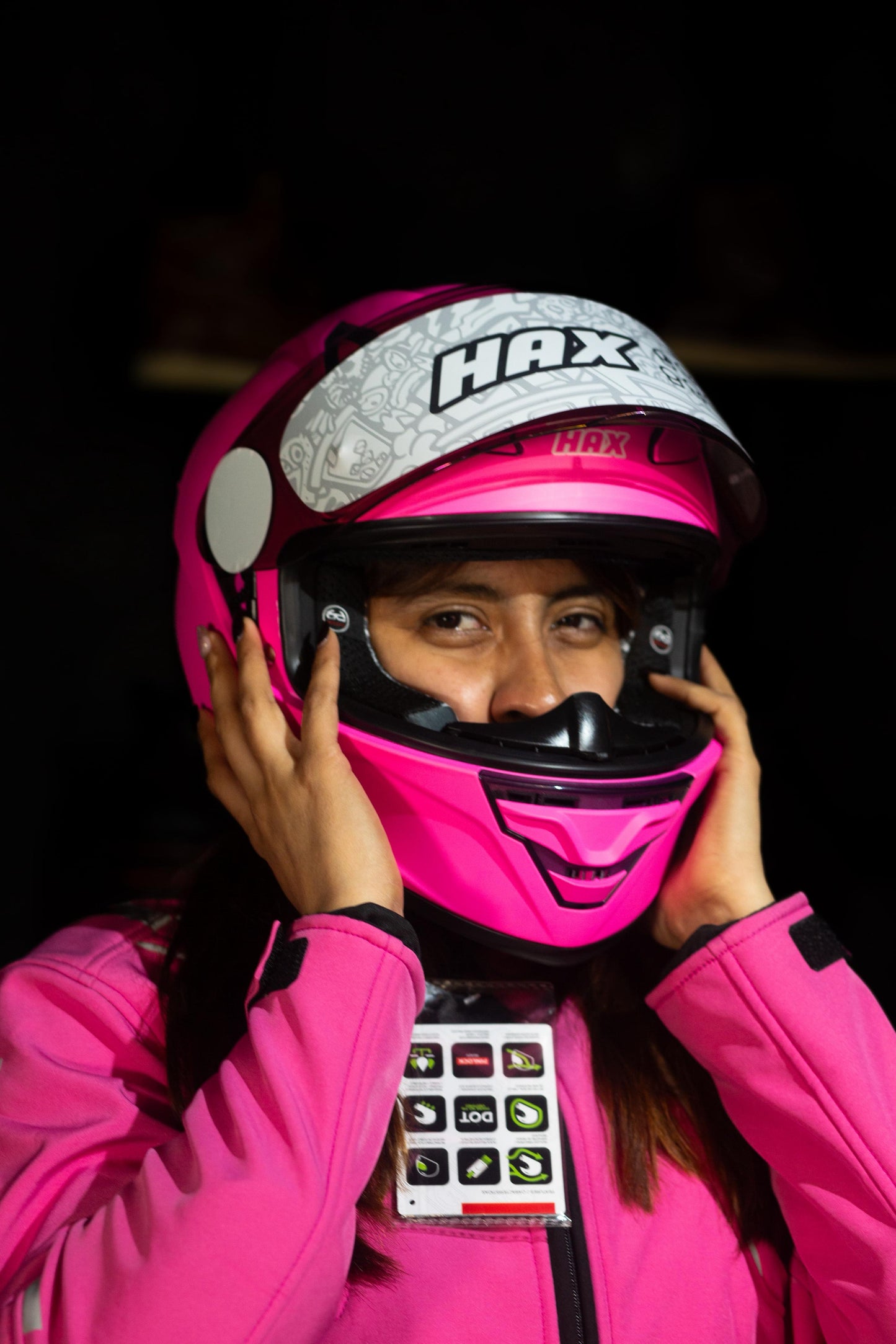 CASCO HAX SOLID ROSA MATE