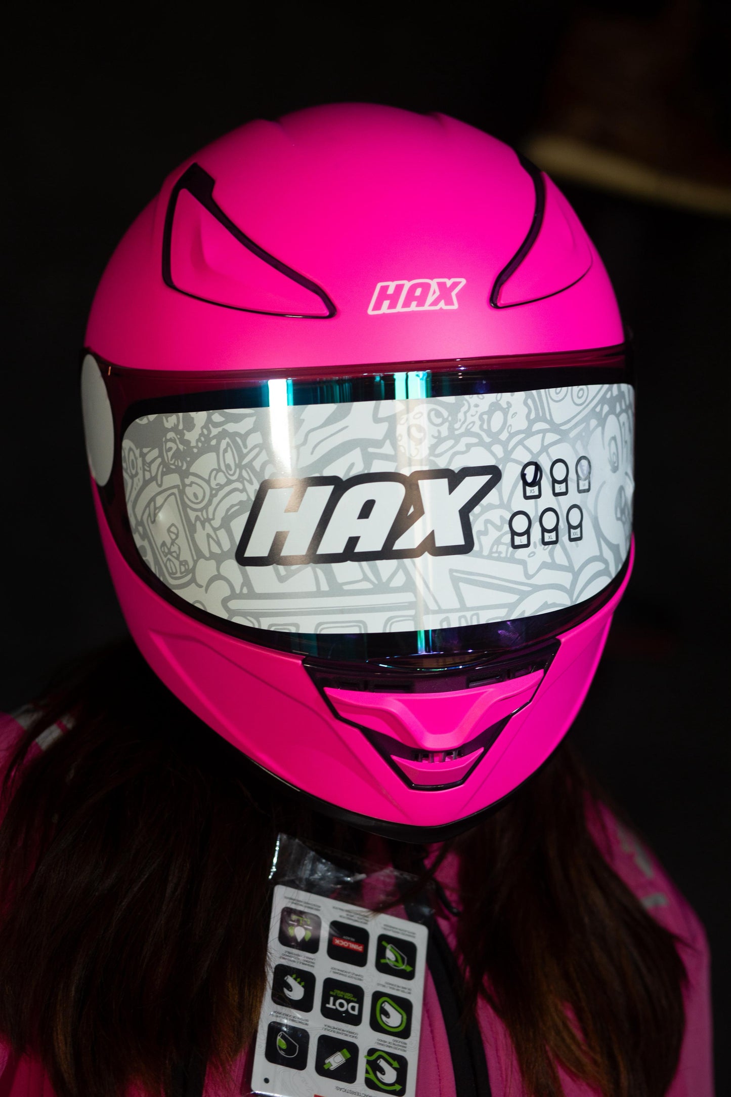 CASCO HAX SOLID ROSA MATE