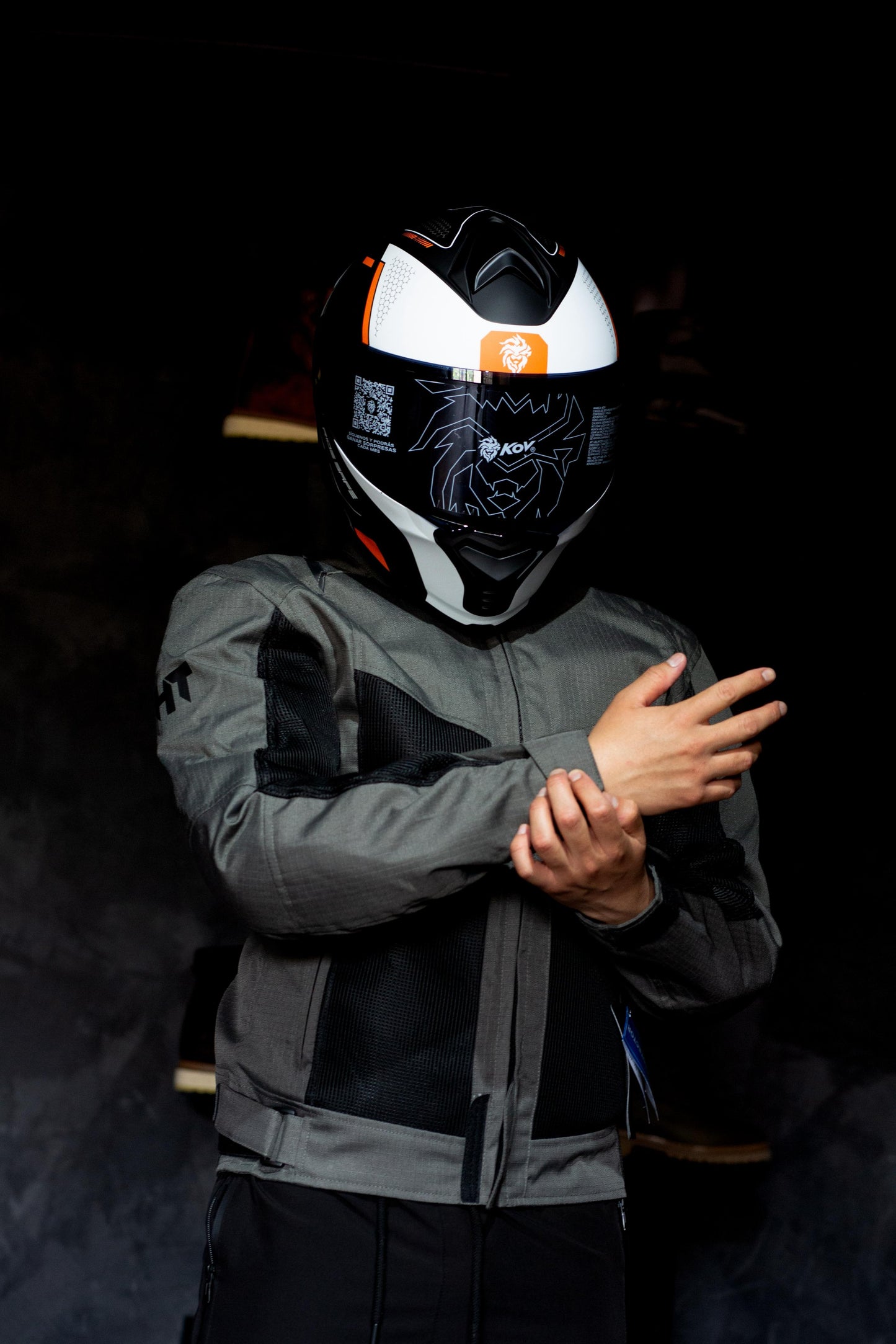 Chamarra HT MESHTECH  CHICAGO GRIS