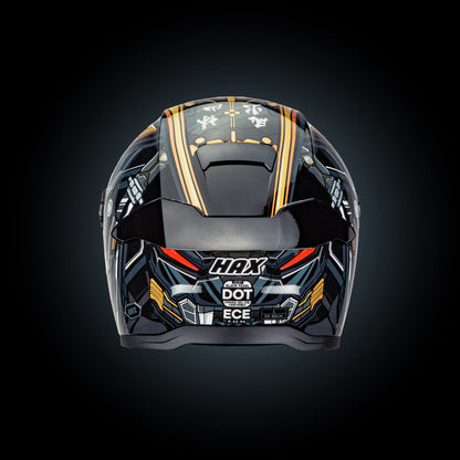 Casco Moto Integral Hax Pearl Warrior