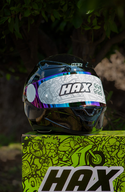 CASCO HAX ONIX SOLID NEGRO