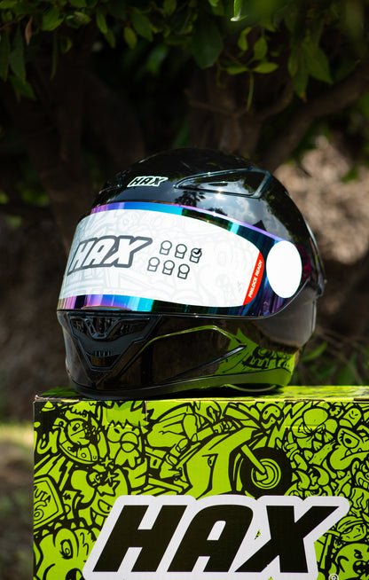 CASCO HAX ONIX SOLID NEGRO