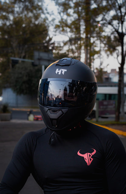 Casco Integral Hebotech Solid NEGRO