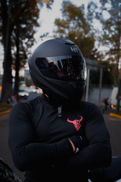 Casco Integral Hebotech Solid NEGRO