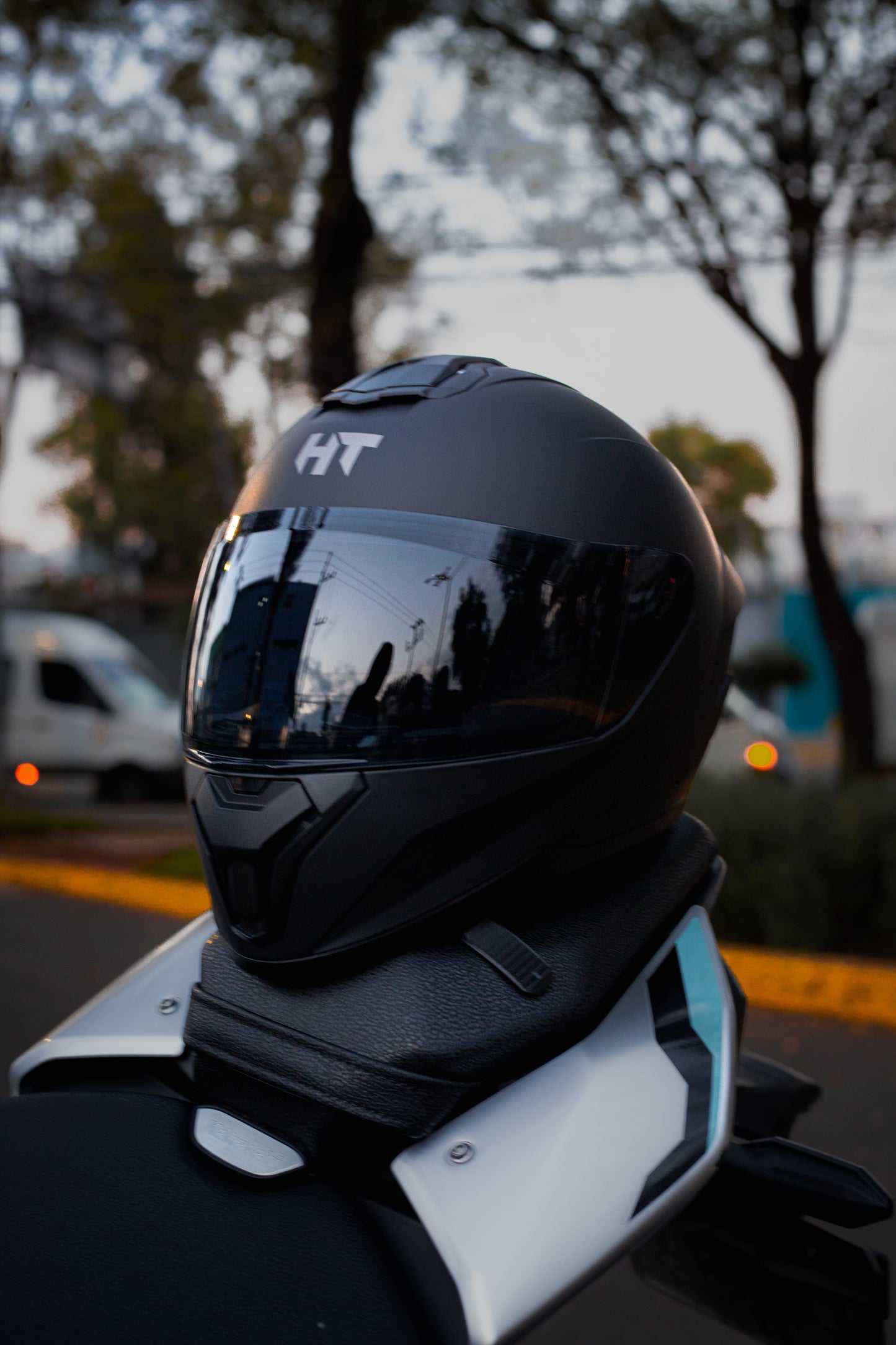 Casco Integral Hebotech Solid NEGRO