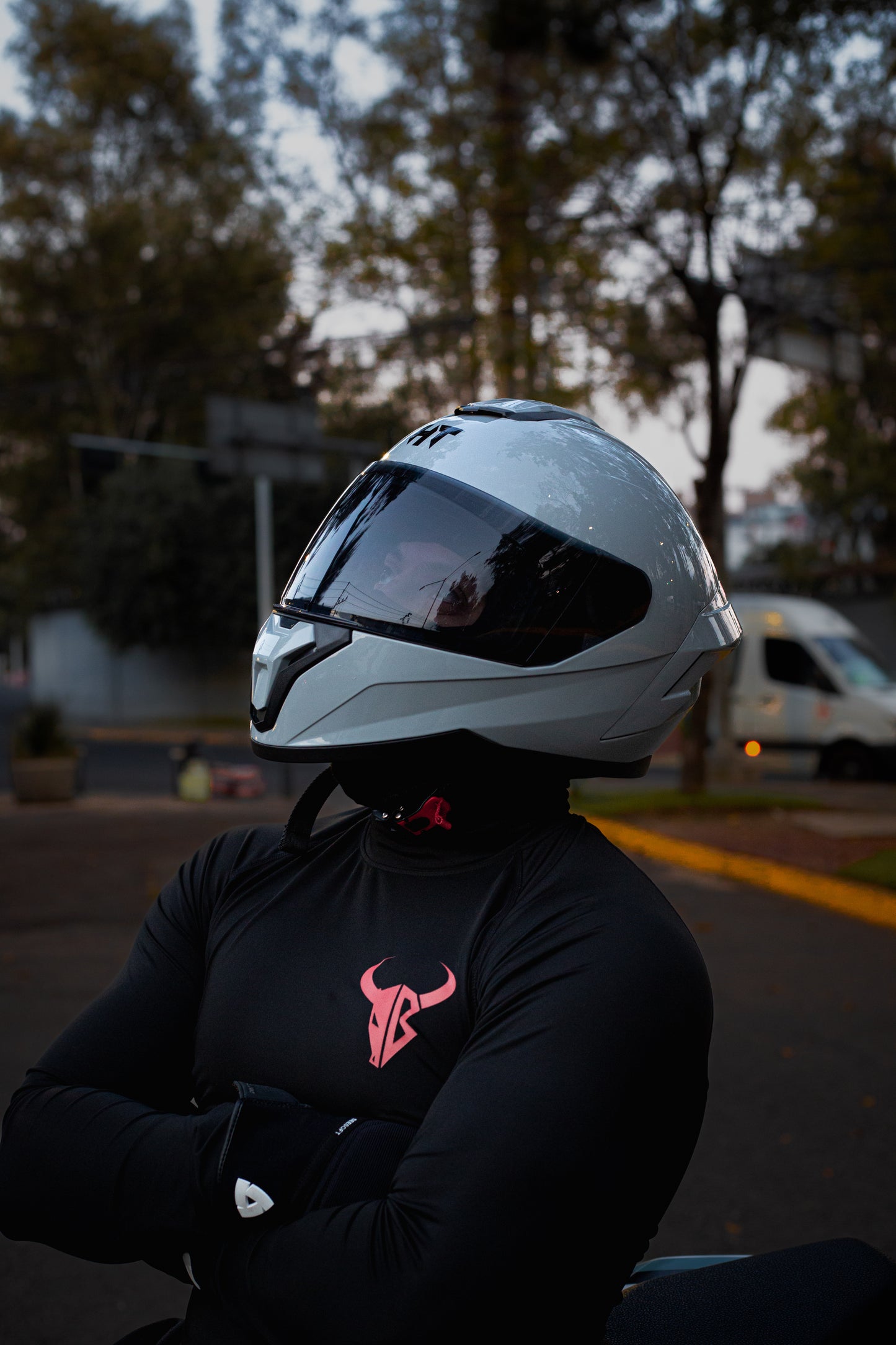 Casco Integral Hebotech Solid GRIS