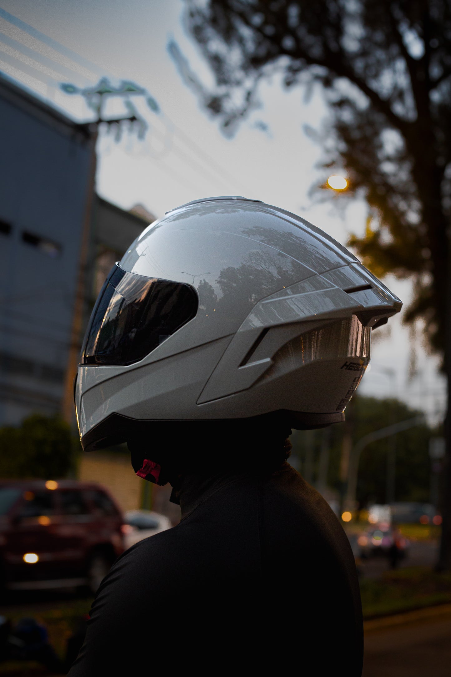 Casco Integral Hebotech Solid GRIS