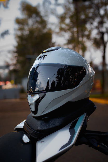 Casco Integral Hebotech Solid GRIS