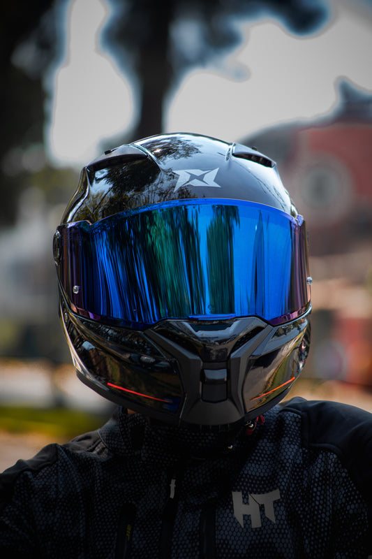 Casco Axxis Fenix Solid Negro Gloss A1