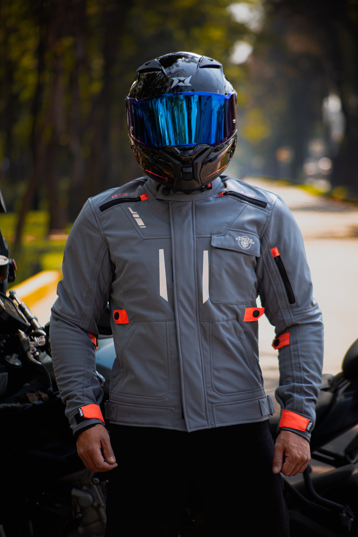 Chamarra Punto Extremo Nordic Impermeable Gris