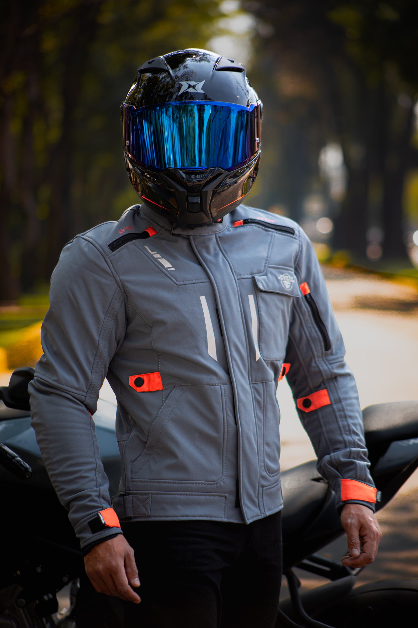 Chamarra Punto Extremo Nordic Impermeable Gris