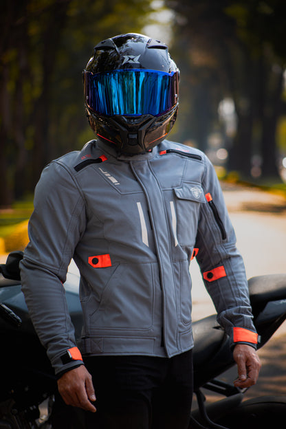 Chamarra Punto Extremo Nordic Impermeable Gris