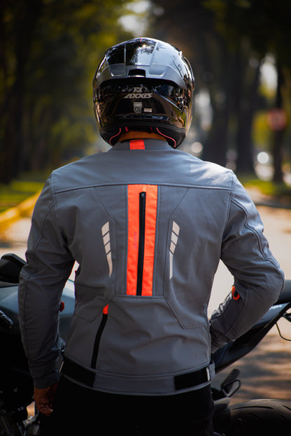 Chamarra Punto Extremo Nordic Impermeable Gris