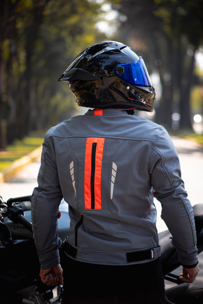 Chamarra Punto Extremo Nordic Impermeable Gris