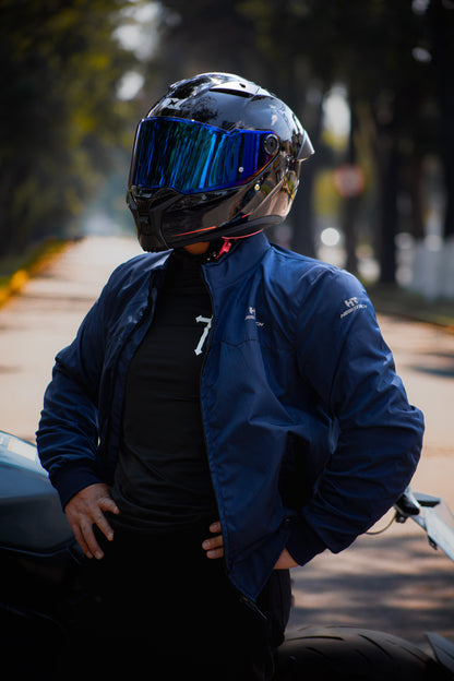 Chamarra Hebotech Caliber Azul