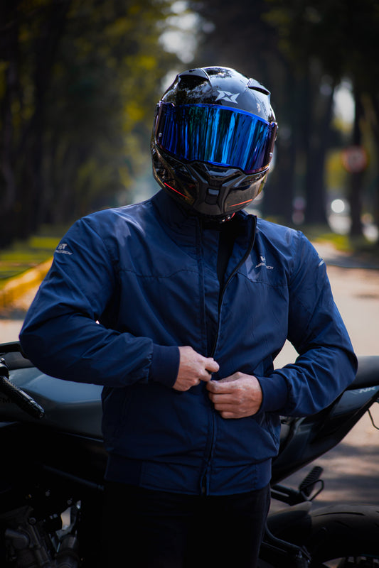 Chamarra Hebotech Caliber Azul