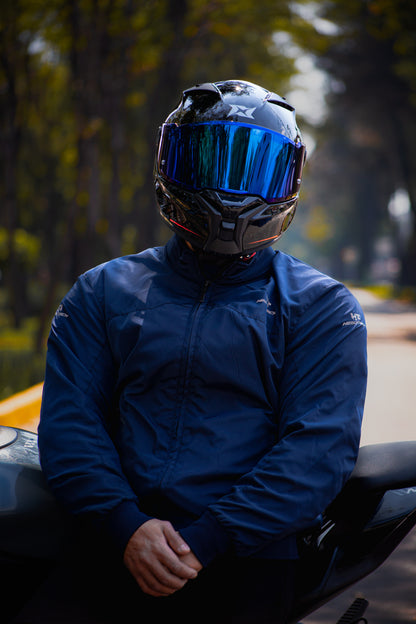 Chamarra Hebotech Caliber Azul