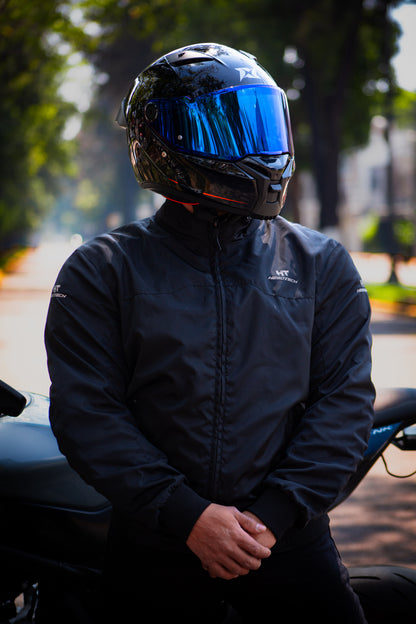 Chamarra Hebotech Caliber Negra