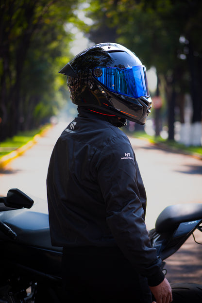 Chamarra Hebotech Caliber Negra