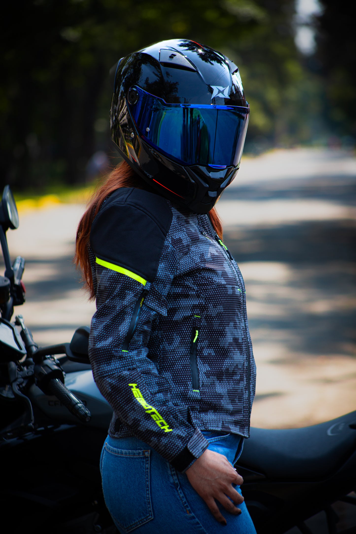 Chamarra Mujer Roadstar Softshell Dama Amarillo