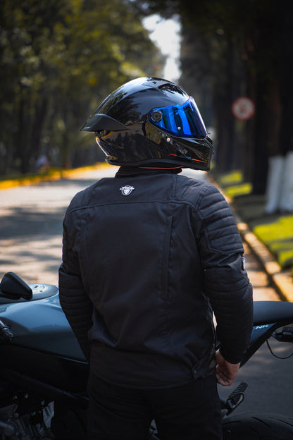 Chamarra Casual Punto Extremo Rider Black